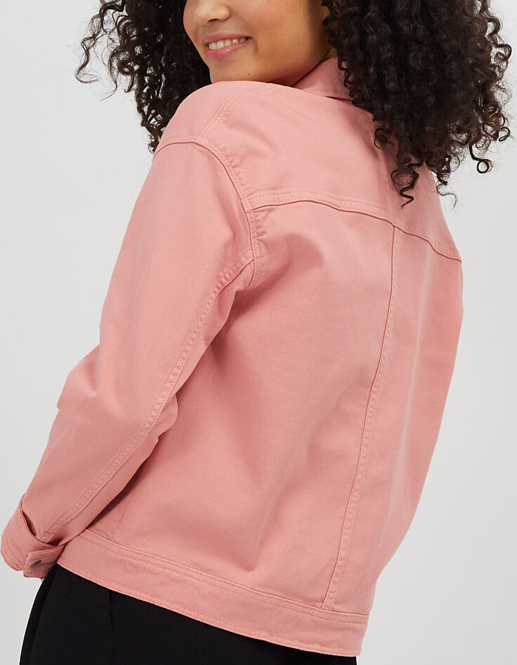 Veste en jean pastèque I.Code-4 Veste en jean pastèque I.Code-4