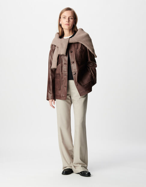 Beige Anzughose f&uuml;r Damen - IKKS