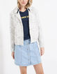 Veste écrue en tweed fantaisie I.Code-1