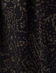 Khaki Damenkleid mit Paisley-Blumenprint-8
