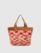 Sac cabas textile tress&eacute; I.Code-1