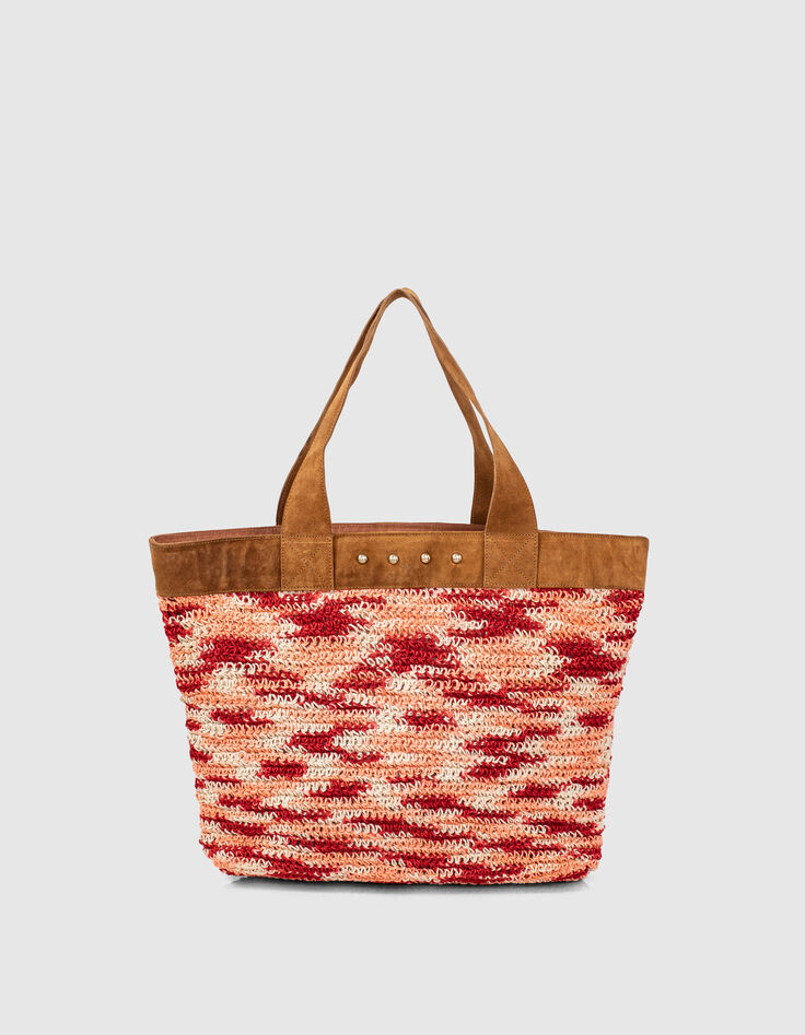 Sac cabas textile tress&eacute; I.Code-1
