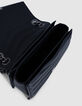 THE 1. Tasche schwarz gestepptes Leder Gr&ouml;&szlig;e M Damen-6