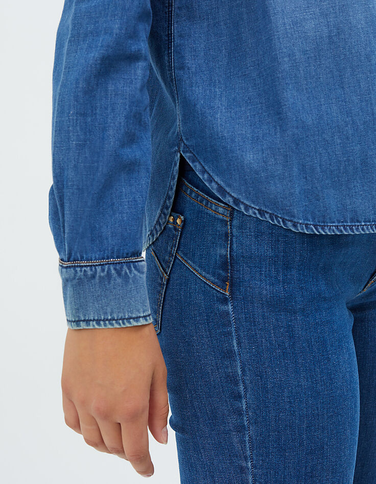 I.Code authentic denim jacket with micro-beads-5