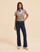 Jean flare bleu I.Code-6
