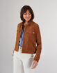 I.Code fawn suede jacket-2