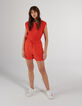 Short abricot en molleton I.Code-7