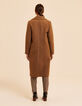 I.Code camel long coat-4