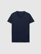 Marineblaues Herren-T-Shirt L'Essentiel-7
