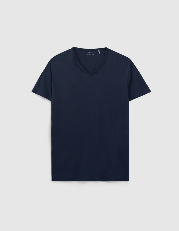 Marineblaues Herren-T-Shirt L'Essentiel-7