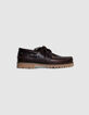 Herren Bootsschuhe aus braunem Leder-1