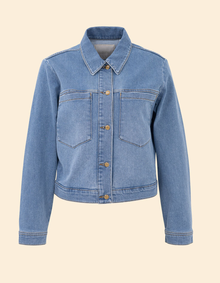 Blue denim jacket I.Code-7