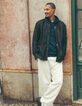 Barrel Jeans White Herren mit Knopfleiste-6