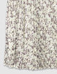 Gr&uuml;ner Damen-Camouflage-Faltenrock mit Paillettenstickerei-9