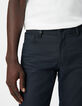 Marineblaue SLIM-Herrenjeans-7