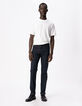 Marineblaue SLIM-Herrenjeans-2