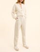 Grey striped tennis suit pants I.Code-1
