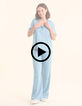 Top en jean bleu esprit vareuse I.Code-2