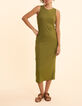 Robe tube kaki I.Code-1
