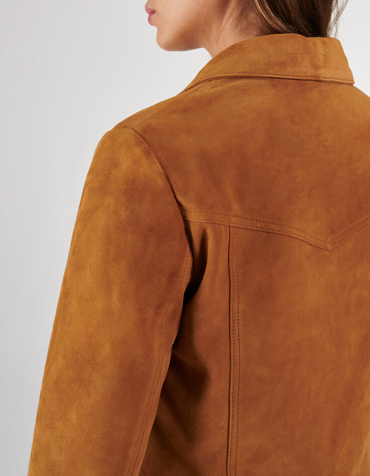 I.Code fawn suede jacket-5 I.Code fawn suede jacket-5
