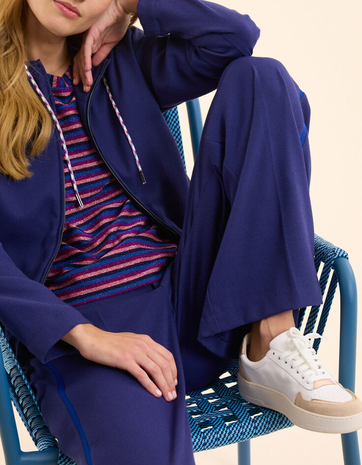 Chaqueta jogging nido de abeja &iacute;ndigo I.Code-2