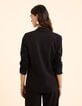 Veste de costume noire boutonnage croisé I.Code-3