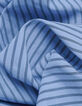 Herren EASY CARE slim blau gestreiftes Hemd-10