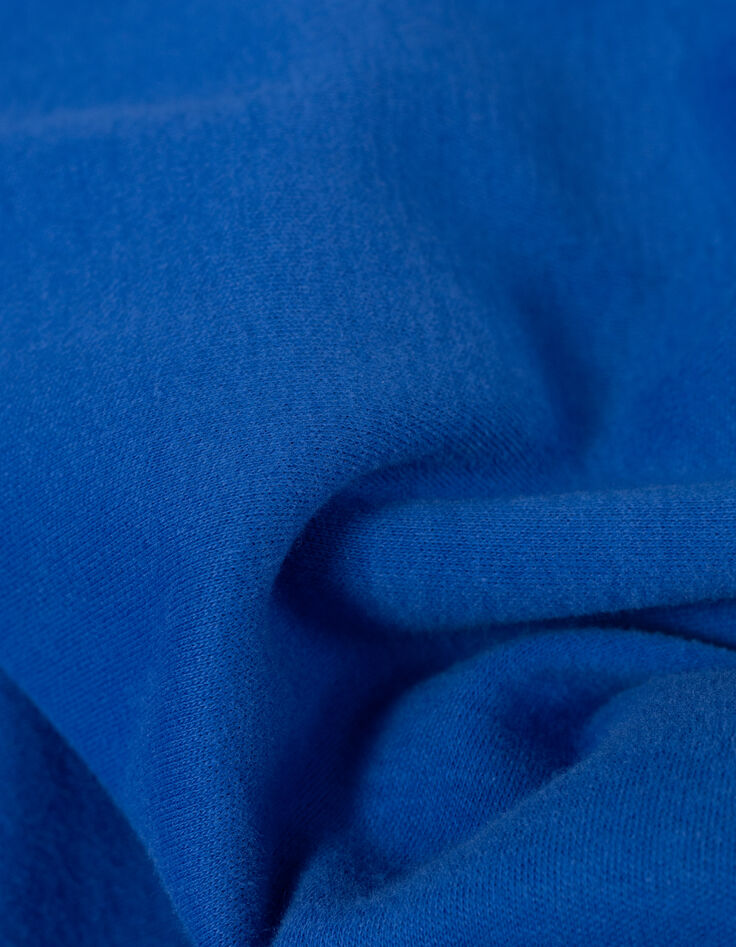 Blaues Kleid Polokragen Reißverschluss I.Code-8