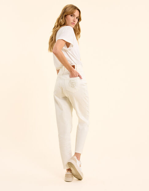 Off-white boyfit jeans I.Code