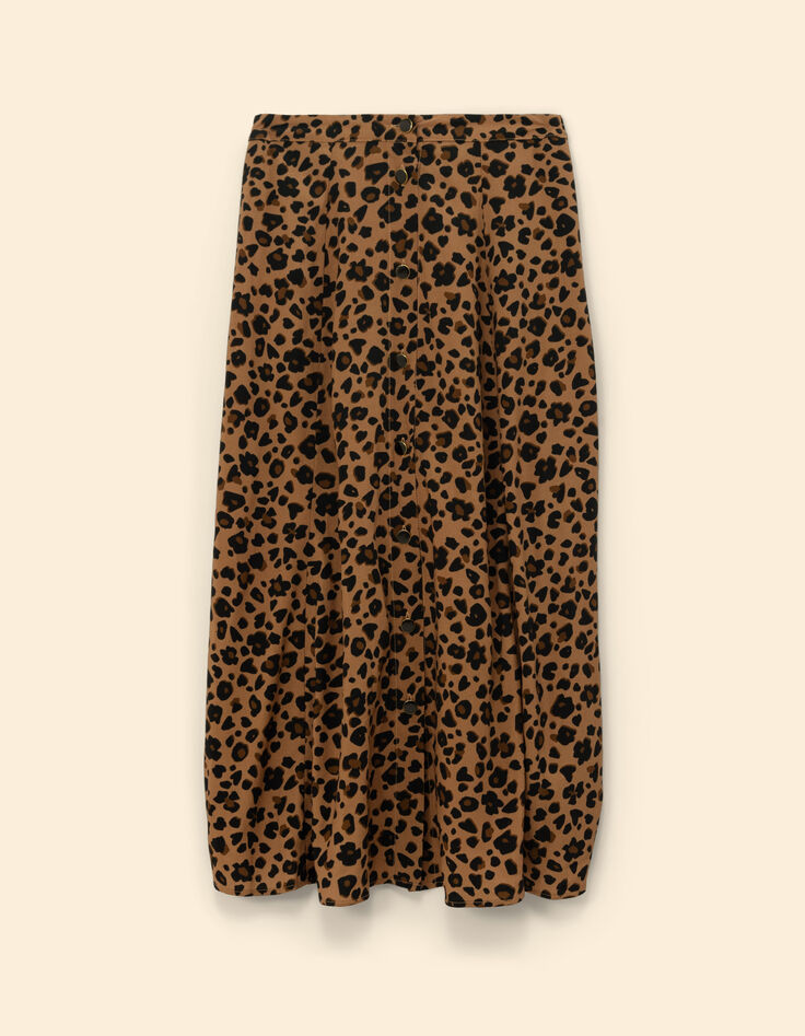 Mittellanger I.Code-Rock mit Leopardenmuster-7