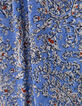 Robe portefeuille bleue imprimé cachemire floral I.Code-8
