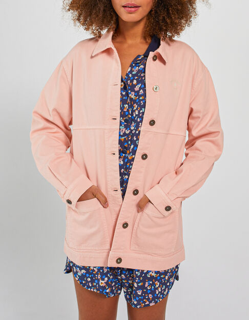 Veste en jean blush I.Code