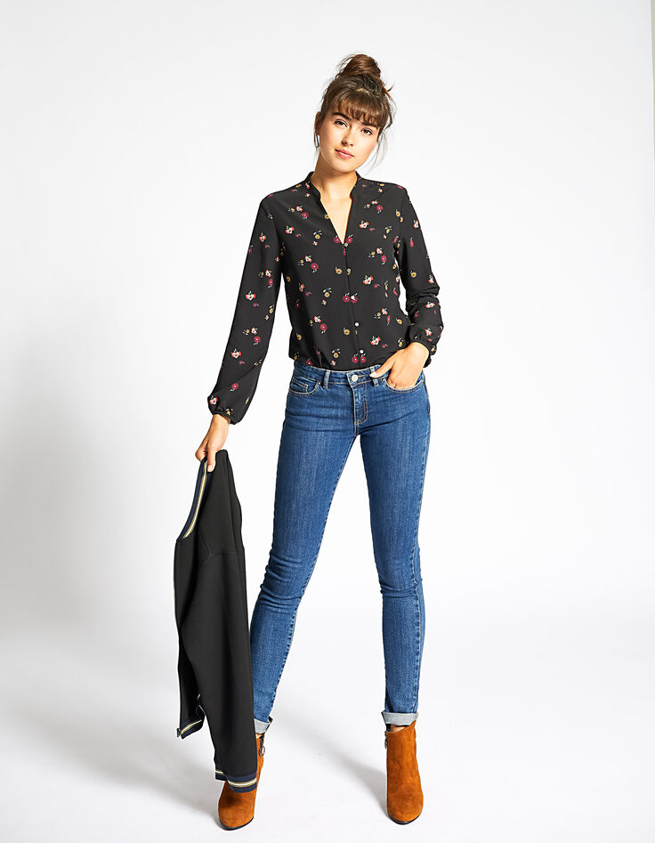Top I.Code mit Blumen-5