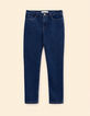 Dunkelblaue Slim-Jeans Carole I.Code-7