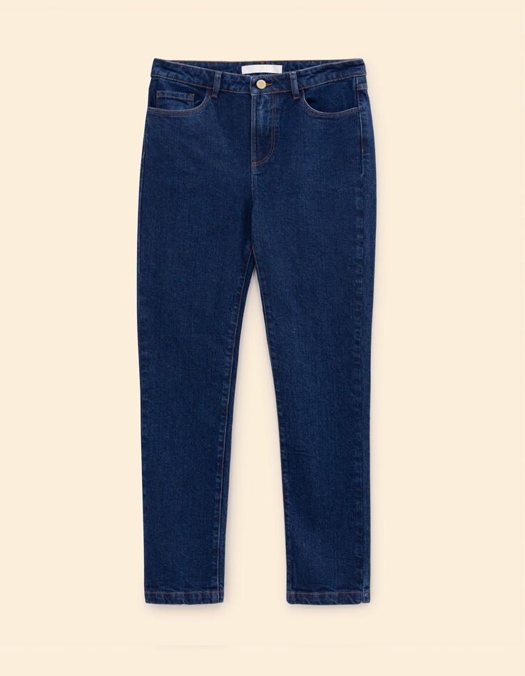 Dunkelblaue Slim-Jeans Carole I.Code-7