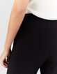 Pantalon large noir en molleton I.Code-5