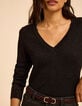 I.Code black lurex knit sweater with ribbing-5 I.Code black lurex knit sweater with ribbing-5