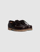 Herren Bootsschuhe aus braunem Leder-4