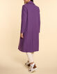Dark purple lange mantel I.Code-3