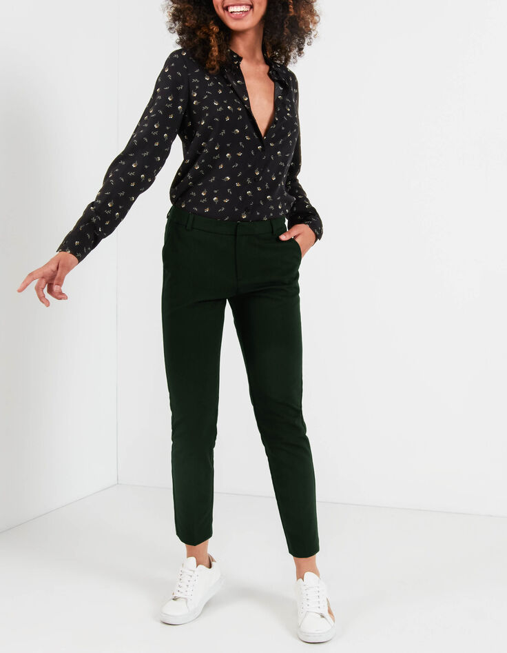Pantalon city vert empire I.Code-1