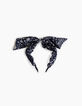 Serre-tête marine à imprimé foulard I.Code-1