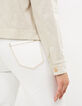 Veste écrue imprimé palmiers I.Code-5