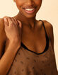 I.Code camel printed Free Boobs top with integrated bra-1