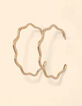 Boucles d'oreilles créoles crantées I.Code-2