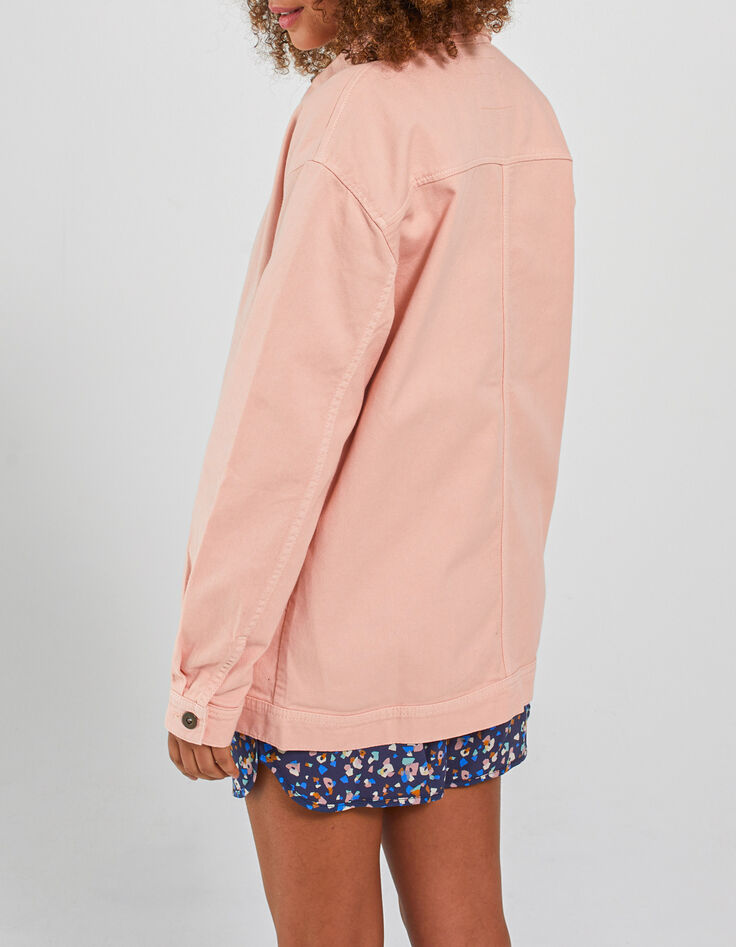 Blushrosa Jeansjacke I.Code-3