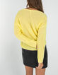 Cardigan jaune tricot fantaisie I.Code-3