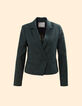 I.Code midnight green check  suit jacket-6