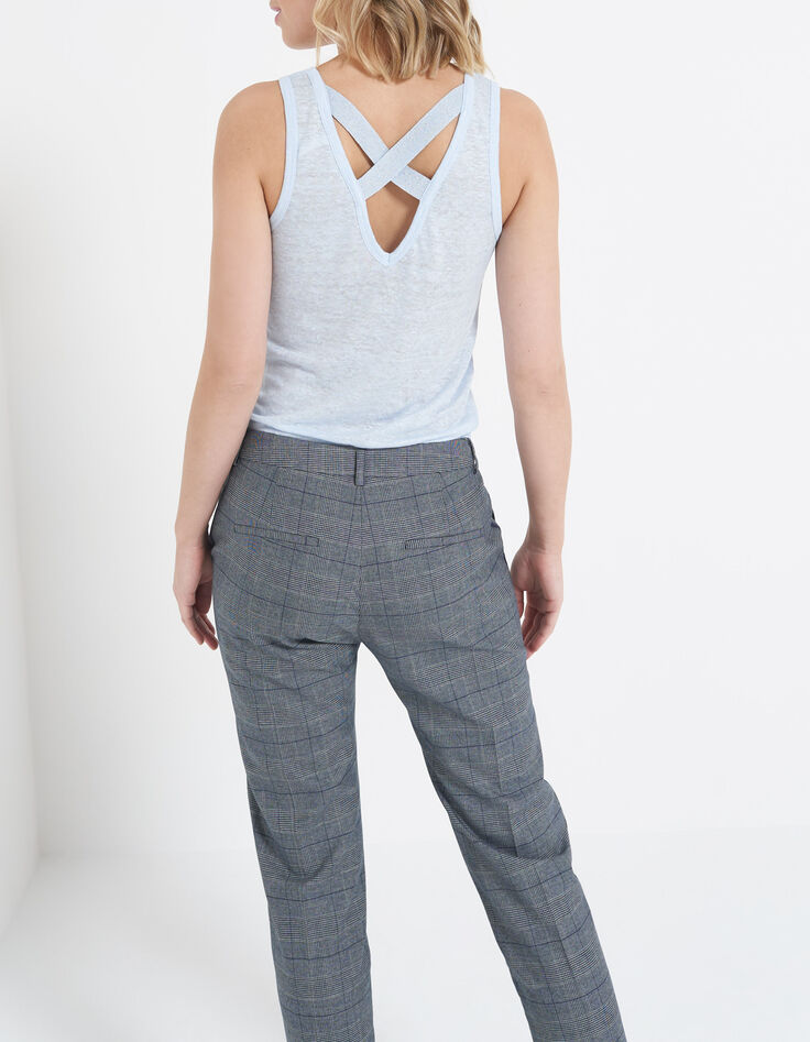 I.Code light blue linen vest top-3 I.Code light blue linen vest top-3