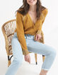 Cardigan mélèze tricot à torsades lurex I.Code-2