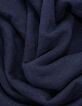 Marineblauer Feinstrick-Pullover f&uuml;r Herren mit Rollkanten-7